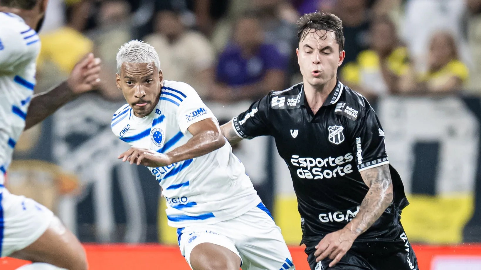 Cruzeiro ficou no empate com o Ceará. Foto: Samuel Andrade/Cruzeiro