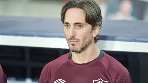 Zubeldía é o técnico do Fluminense. Foto: Thiago Ribeiro/AGIF