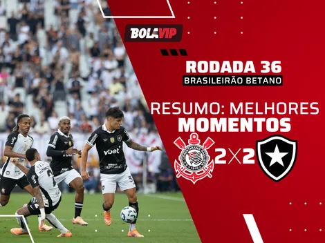 Corinthians e Botafogo ficam no empate pelo Brasileirão Betano