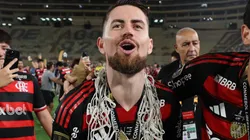 Jorginho conquistou seu primeiro título com a camisa do Flamengo (Photo by Hector Vivas)