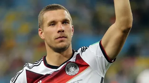 Podolski em ação pela seleção alemã - Foto: Fernando Soutello/AGIF