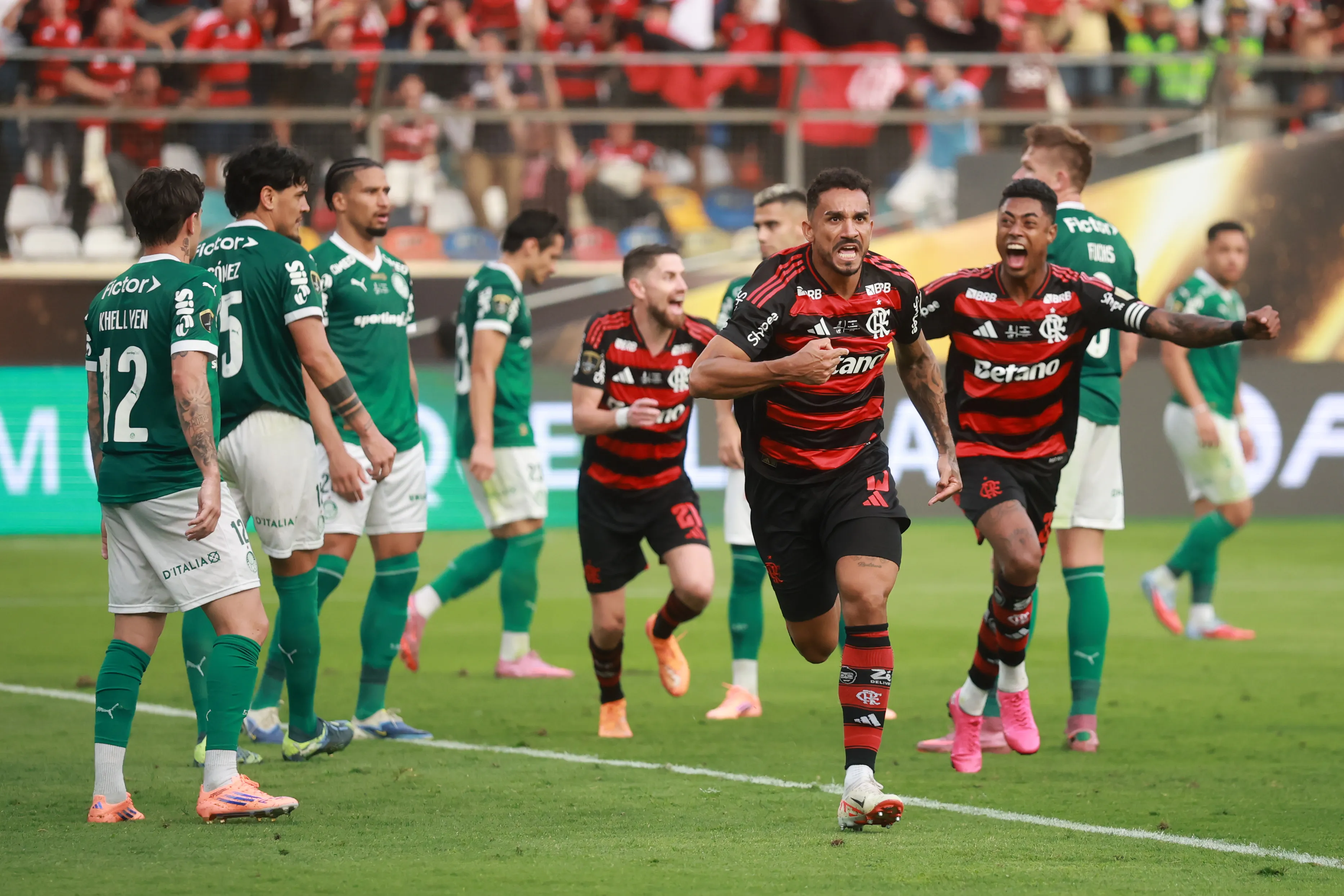 Palmeiras precisa se  recuperar da derrota em Lima. Foto: Hector Vivas/Getty Images