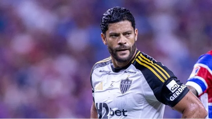 Hulk na derrota do Atlético-MG para o Fortaleza pelo Brasileiro