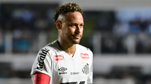Neymar no Santos. Foto: Jota Erre/AGIF