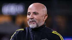 Jorge Sampaoli durante partida do Galo em Bragança Paulista