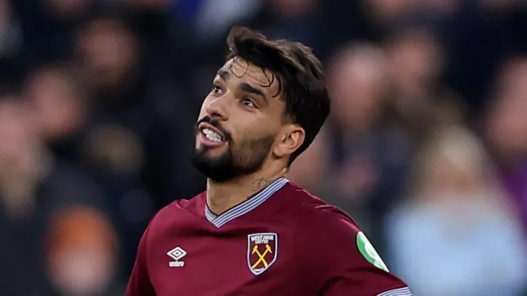 Lucas Paquetá, meia da Seleção Brasileira e do West Ham - Foto: Alex Pantling/Getty Images