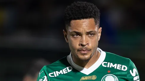 Vitor Roque, atacante do Palmeiras
