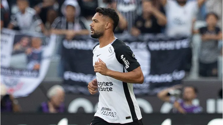 Raniele jogador do Corinthians durante partida contra o Botafogo - Foto: Joisel Amaral/AGIF