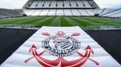 SAO PAULO, BRAZIL - NOVEMBER 09: General view inside the arena before a match between Corinthians and Ceara as part of Brasileirao 2025 at Neo Quimica Arena on November 09, 2025 in Sao Paulo, Brazil.(Mauro Horita/Getty Images)