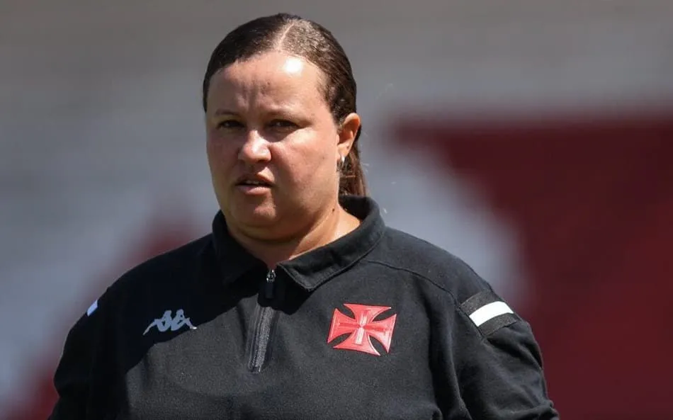 Verônica Coutinho, ex-treinadora do Vasco. Foto: Dikran Sahagian/Vasco