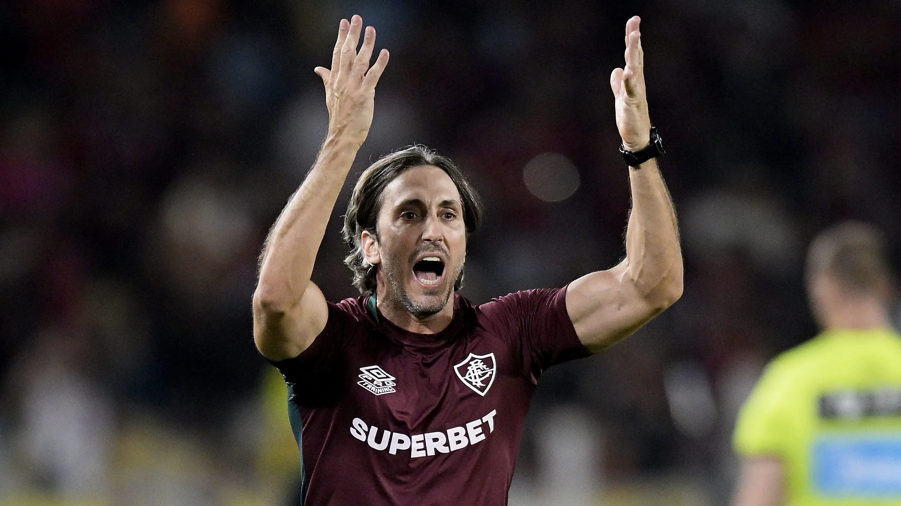 Zubeldia no Fluminense.. Foto: Alexandre Loureiro/AGIF