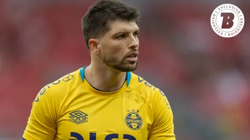 O goleiro Tiago Volpi participou de uma conversa exclusiva com o jornalista Diego Torbes para o Bolavip Brasil. Foto: Liamara Polli/AGIF