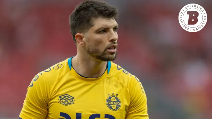 O goleiro Tiago Volpi participou de uma conversa exclusiva com o jornalista Diego Torbes para o Bolavip Brasil. Foto: Liamara Polli/AGIF
