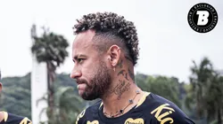 Neymar durante treinamentos no CT Rei Pelé
