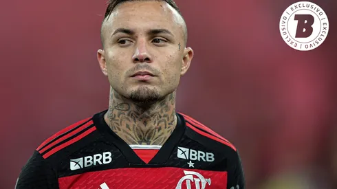Everton Cebolinha não vai continuar no Flamengo. Foto: Thiago Ribeiro/AGIF