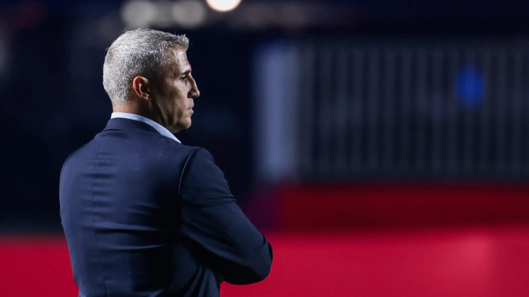 Hernán Crespo, técnico do São Paulo. Foto: Marcello Zambrana/AGIF