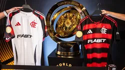 Troféu do Super Mundial. Foto: Hermes de Paula / Flamengo