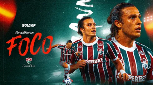 Agustín Canobbio, atacante uruguaio que busca fazer história com a camisa do Fluminense - Foto: Jorge Rodrigues/AGIF
