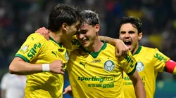 Sosa comemora gol pelo Palmeiras