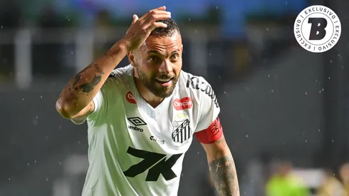 Guilherme em campo pelo Santos. Foto: Jota Erre/AGIF