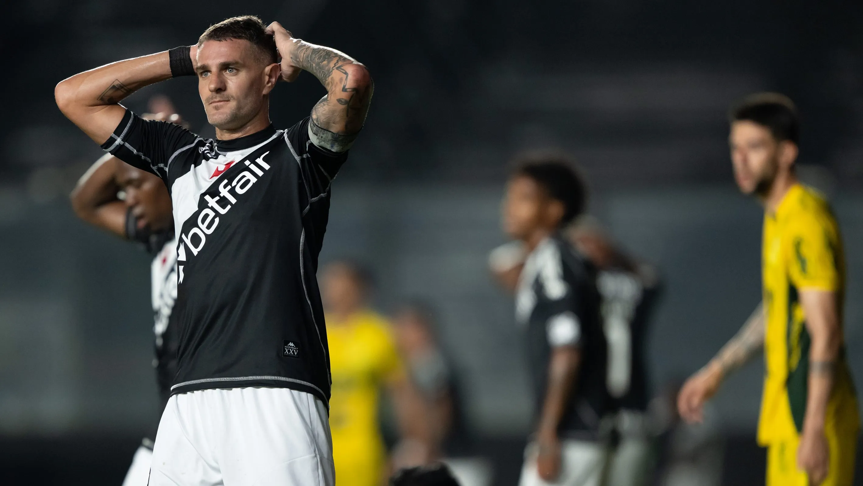 Vasco joga mal e perde para o Mirassol por 2 a 0 em São Januário. Foto: Jorge Rodrigues/AGIF