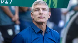 Palermo durante sua partida de estreia pelo Laion