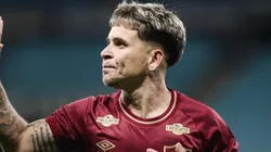 Soteldo marcou gol polêmico contra o Grêmio. Foto: Lucas Merçon/Fluminense FC