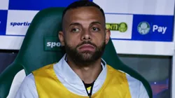 SP - SAO PAULO - 06/11/2025 - BRASILEIRO A 2025, PALMEIRAS X SANTOS - Guilherme jogador do Santos durante partida contra o Palmeiras no estadio Arena Allianz Parque pelo campeonato Brasileiro A 2025. Foto: Fabio Giannelli/AGIF