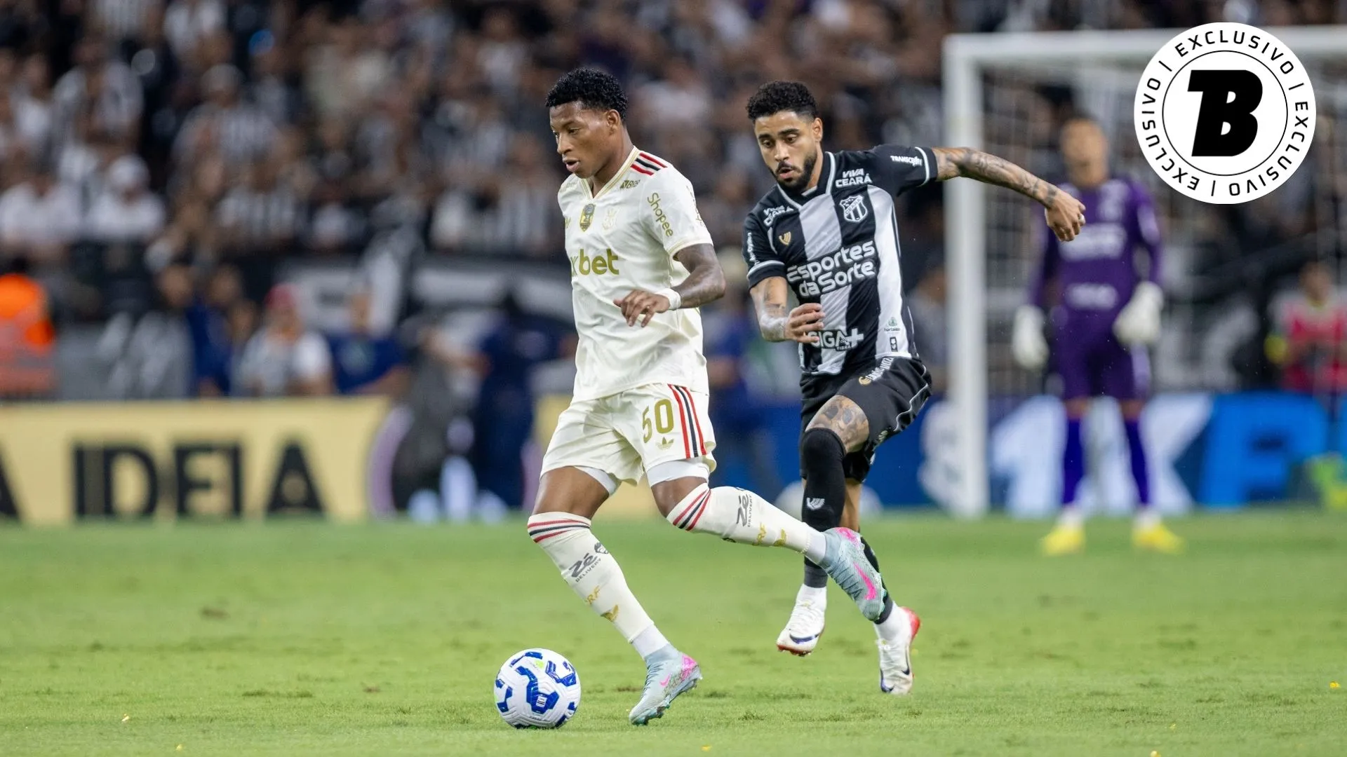 Flamengo x Ceará se enfrentam pelo Brasileirão. Foto: Baggio Rodrigues/AGIF