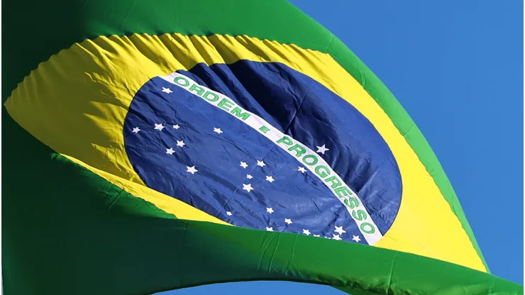 Bandeira do Brasil. Foto: Lívia Villas Boas/CBF