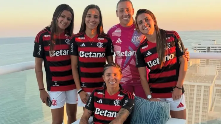 Flamengo está nos Estados Unidos para jogar torneio amistoso - Foto: Instagram Divulgação/Flamengo