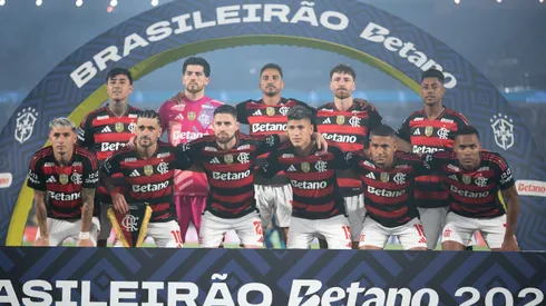 RJ - RIO DE JANEIRO - 03/12/2025 - BRASILEIRO A 2025, FLAMENGO X CEARA - Jogadores do Flamengo posam para foto antes na partida contra Ceara no estadio Maracana pelo campeonato Brasileiro A 2025. Foto: Jorge Rodrigues/AGIF