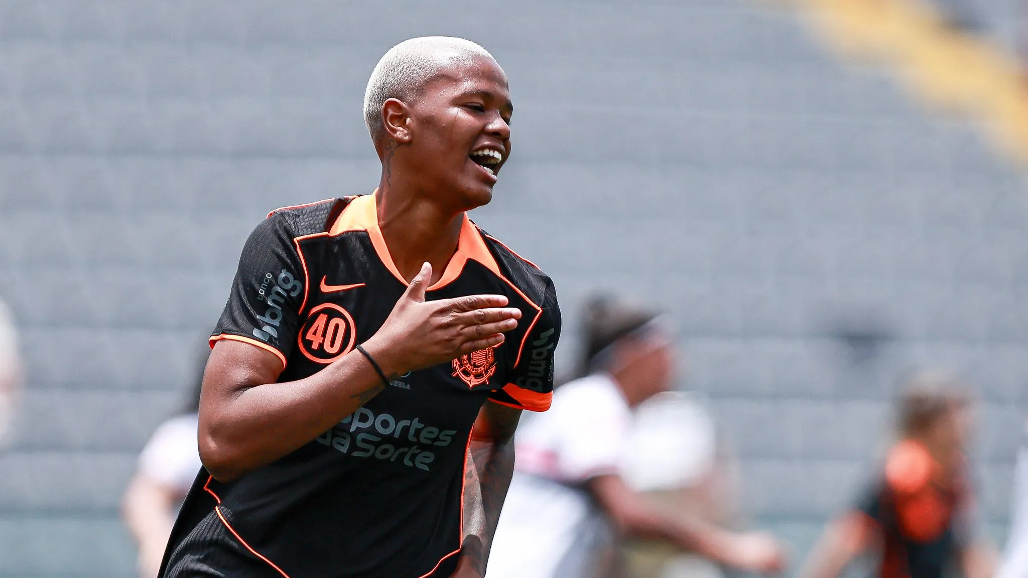 Jhonson, jovem atacante do Corinthians