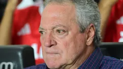 Abel Braga, técnico do Internacional, durante partida contra o Sao Paulo no estadio Vila Belmiro pelo campeonato Brasileiro A 2025. Foto: Jota Erre/AGIF