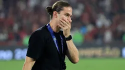 Filipe Luís com a medalha de Campeão Brasileiro - (Photo by Buda Mendes/Getty Images)