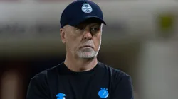 Mano Menezes evita cravar permanência e coloca futuro nas mãos da direção do Grêmio — Foto Joisel AmaralAGIF