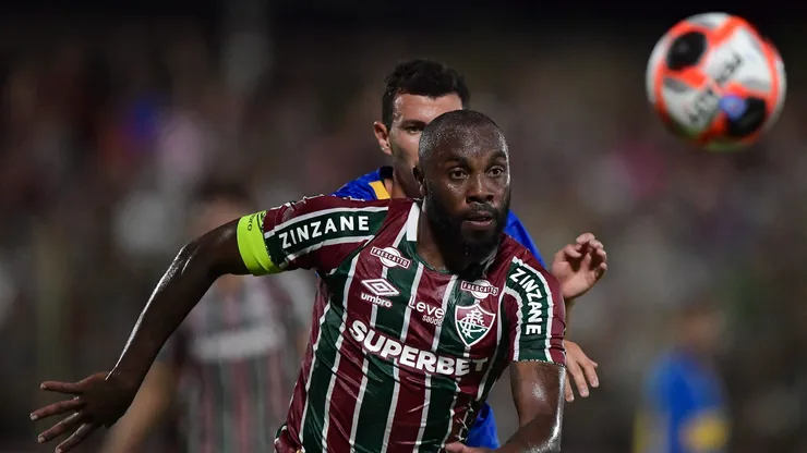 RJ - RIO DE JANEIRO - 12/01/2025 - CARIOCA 2025, FLUMINENSE X SAMPAIO CORREA - Manoel jogador do Fluminense durante partida contra o Sampaio Correa no estadio Moca Bonita pelo campeonato Carioca 2025. Foto: Thiago Ribeiro/AGIF