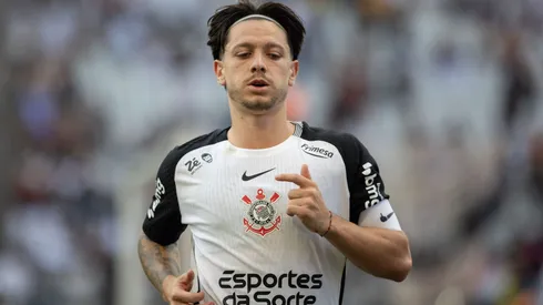 jogador do Corinthians durante partida contra o Botafogo no estadio Arena Corinthians pelo campeonato Brasileiro A 2025. Foto: Joisel Amaral/AGIF