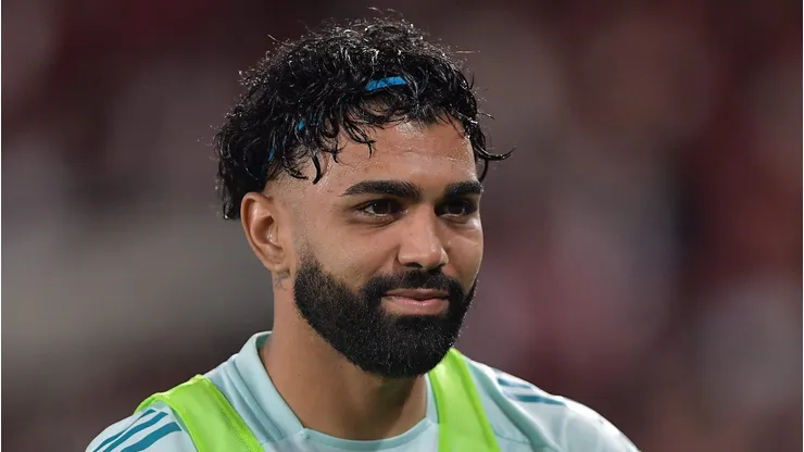 Gabigol em campo pelo Cruzeiro.