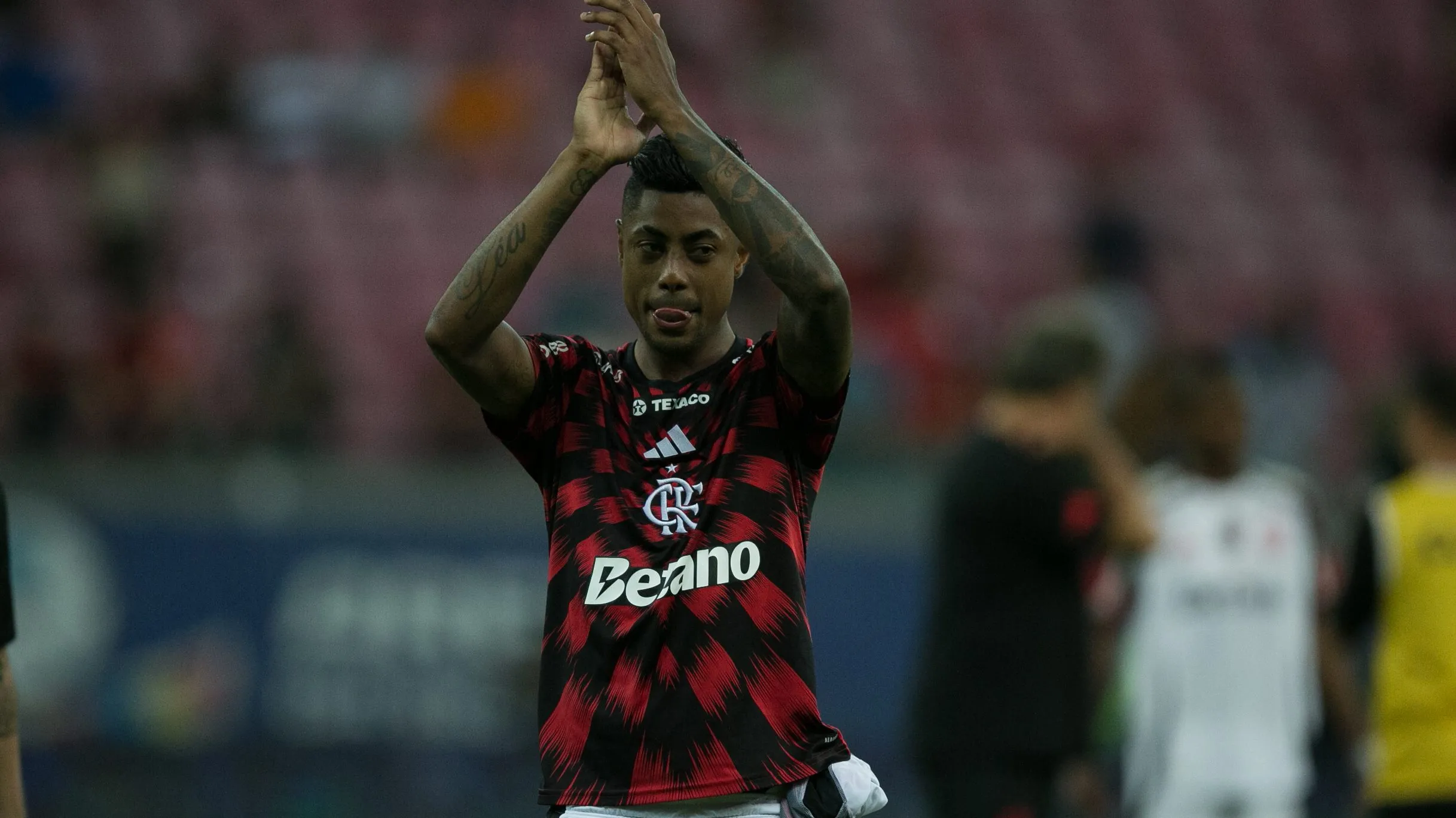 PE – SAO LOURENCO DA MATA – 15/11/2025 – BRASILEIRO A 2025, SPORT X FLAMENGO – Bruno Henrique jogador do Flamengo durante a partida contra o Sport na Arena de Pernambuco, pelo Campeonato Brasileiro A 2025. Foto: Marlon Costa/AGIF