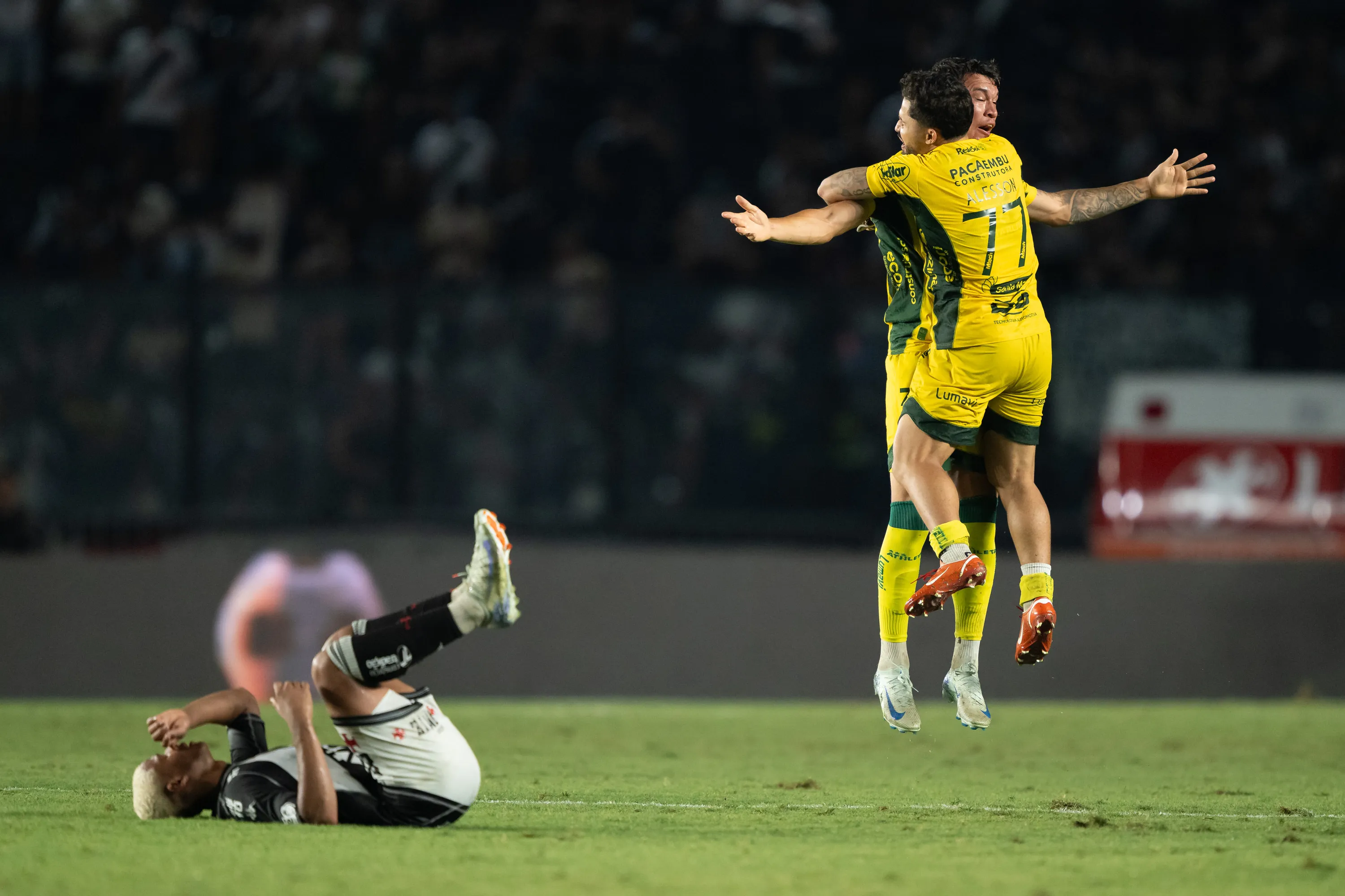 Vasco perdeu para o Mirassol na última rodada do Brasileirão. Foto: Jorge Rodrigues/AGIF