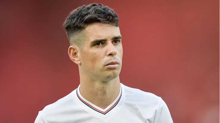 Oscar durante partida válida pelo Campeonato Brasileiro pelo São Paulo