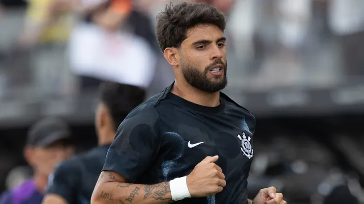 SP - SAO PAULO - 30/11/2025 - BRASILEIRO A 2025, CORINTHIANS X BOTAFOGO - YURI ALBERTO jogador do Corinthians durante partida contra o Botafogo no estadio Arena Corinthians pelo campeonato Brasileiro A 2025. Foto: Joisel Amaral/AGIF