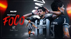 Pedro Raul, atacante do Ceará. Foto: Baggio Rodrigues/AGIF