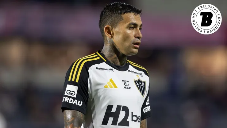 Dudu é um dos atacantes do Galo. Foto: Joisel Amaral/AGIF