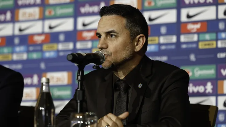 Rodrigo Caetano, coordenador geral das seleções masculinas. Foto: @rafaelribeirorio / CBF
