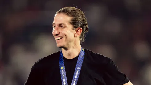 Filipe Luís, técnico do Flamengo. Foto: Adriano Fontes/Flamengo