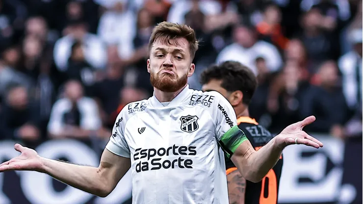 Willian Machado durante partida diante do Corinthians