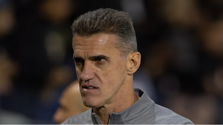 Mancini durante partida do Braga em casa