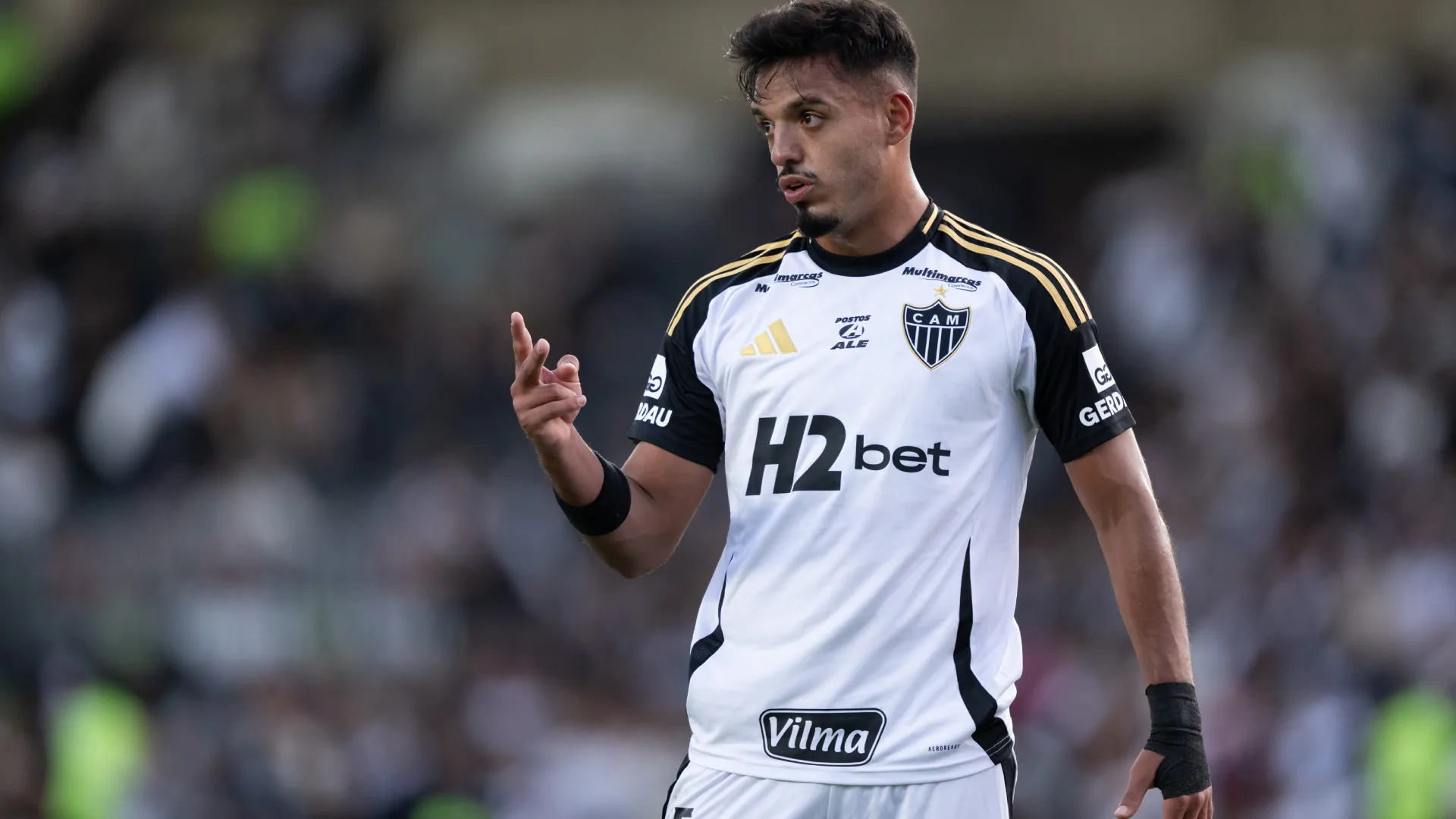 Gabriel Menino em ação pelo Atlético-MG – Foto: Jorge Rodrigues/AGIF